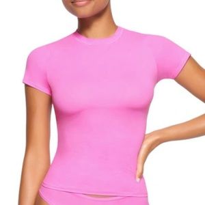 NWT Skims Fits Everybody T-Shirt Neon Orchid M